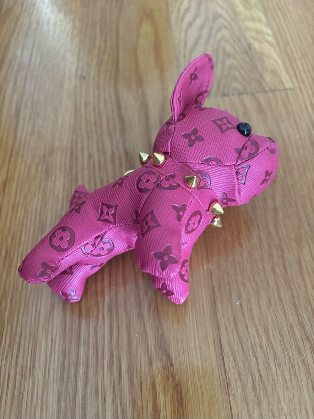 Pink French Bulldog Key or Bag Charm - Picture 5 of 6